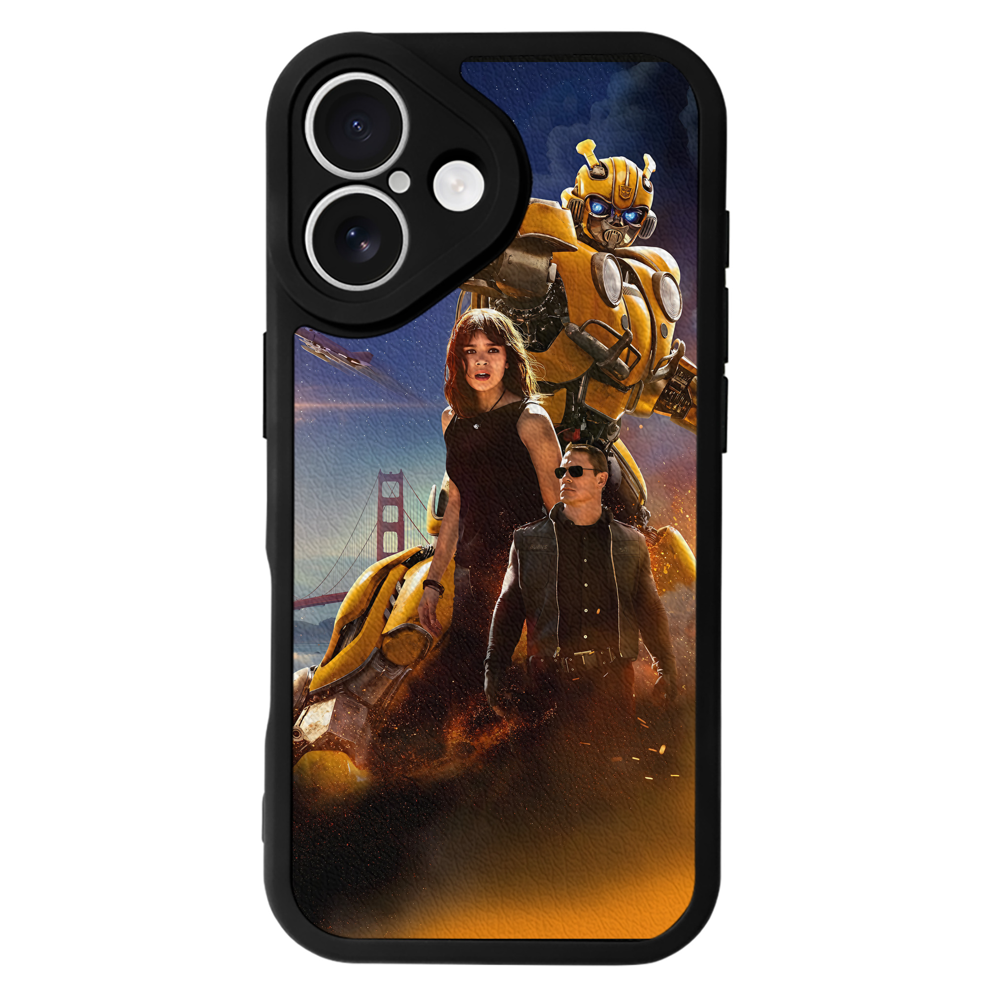 （画像用） Transformers トランスフォーマー 【iPhone 16シリーズ対応】シリコンスマホケース（レザー調） 材質：シリコン